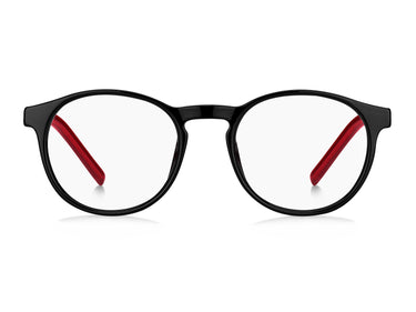Premium Men Hugo Eyeglasses: HG 1164 - Black Red - SpecSMART Eye Clinic (Front View)